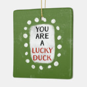 Je bent een geluksvogel Ornament (Links)