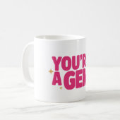 Je bent een gem koffiemok (Voorkant links)