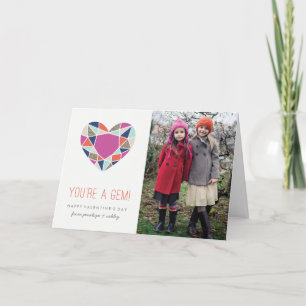 Je bent een Gem Valentijnsdag Kaart - Cobalt