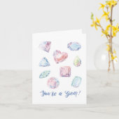 Je bent een Gem-vriendschapskaart Kaart (Gele Bloem)