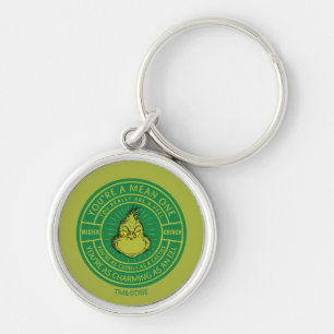 Je bent een Gemene Eén meneer Grinch Badge Sleutelhanger