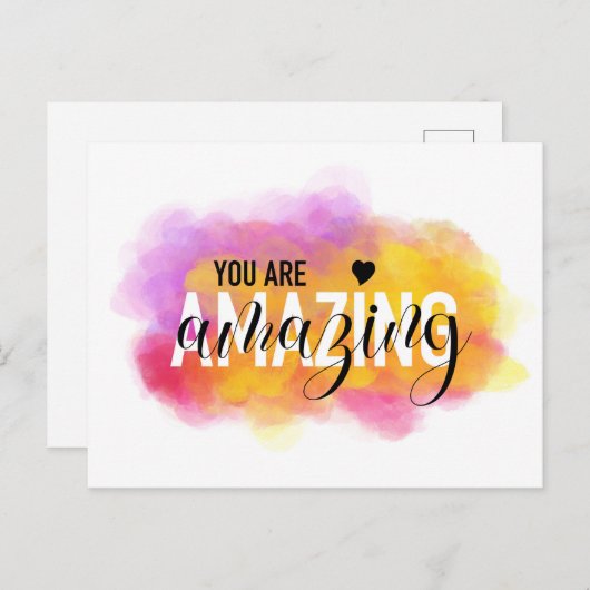 Je bent een geweldig Briefkaart (Voorkant / Achterkant)