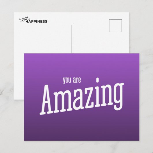 Je bent een geweldig Briefkaart (Voorkant / Achterkant)