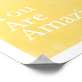 Je bent een geweldig Poster (Hoek)