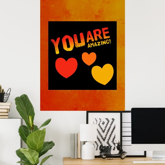 Je bent een geweldig Poster (Thuiskantoor)