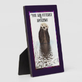 Je bent een geweldig wonderbaarlijk stuitje met Sw Fotoplaat (Zijkant)