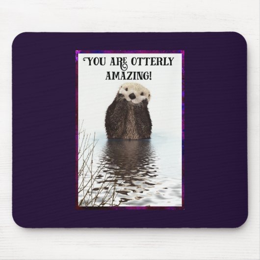 Je bent een geweldig wonderbaarlijk stuitje met Sw Muismat (Voorkant)