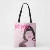 Je bent een geweldige Canvas tas van kunstenaar (Voorkant)