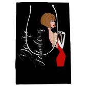 "Je bent een geweldige DIVA Gift Bag" Medium Cadeauzakje (Voorkant)