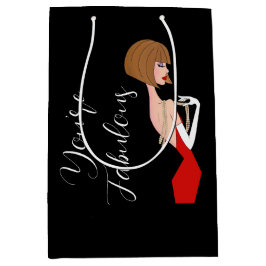 "Je bent een geweldige DIVA Gift Bag" Medium Cadeauzakje