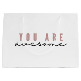 Je bent een Geweldige geschenktas Groot Cadeauzakje