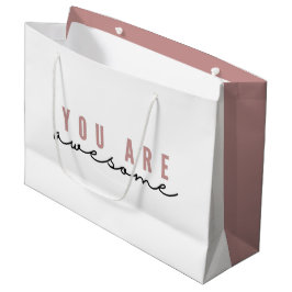 Je bent een Geweldige geschenktas Groot Cadeauzakje