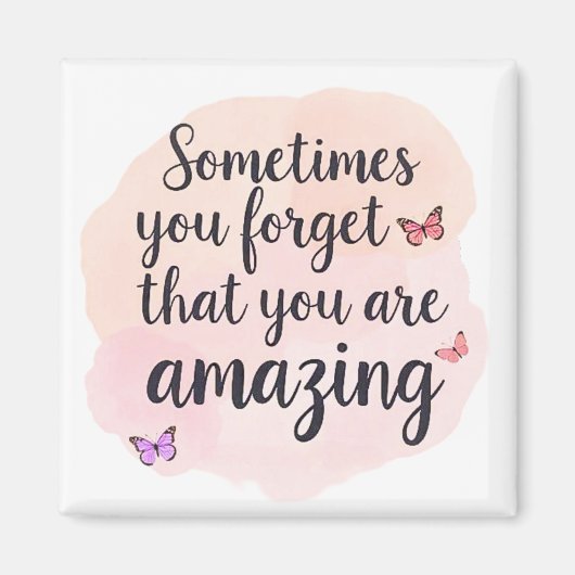 Je bent een geweldige herinnering - Inspirerend qu Magneet (Voorkant)