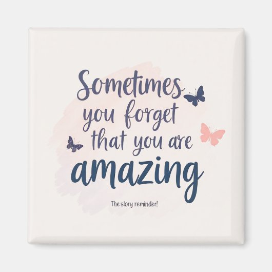 Je bent een geweldige herinnering - Inspirerend qu Magneet (Voorkant)