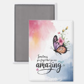 Je bent een geweldige herinnering - Inspirerend qu Magneet (Voorkant / Achterkant)