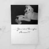 Je bent een geweldige Kaart!!! Kaart (Binnen)