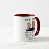 Je bent een geweldige moeder Grappige Moederdag Mok (Voorkant rechts)