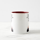 Je bent een geweldige vader Trump Tweekleurige Koffiemok (Center)