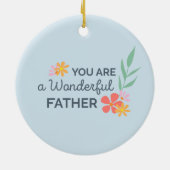 Je bent een geweldige Vaderdag | ORNAMENT (Achterkant)