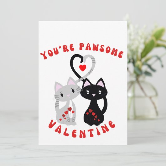 Je bent een geweldige Valentijn door InesNesi Feestdagenkaart (Staand voorkant)