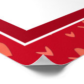 Je bent een Geweldige Valentijnsdag kat Poster (Hoek)