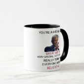 Je bent een geweldige zus, nieuwe zuster geschenke mok (Voorkant rechts)