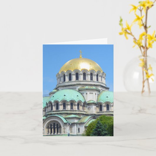 Je bent een gouden groet kaart (Gele Bloem)