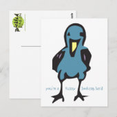 Je bent een grappige vogel briefkaart (Voorkant / Achterkant)
