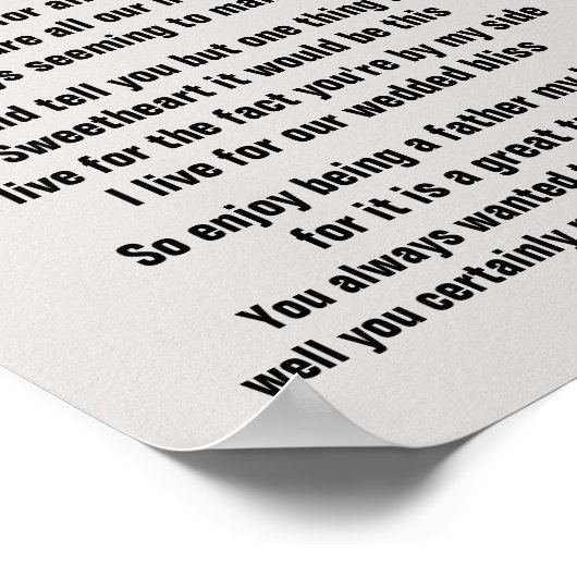 JE BENT EEN GROOT DIEPGEdicht. Poster (Hoek)