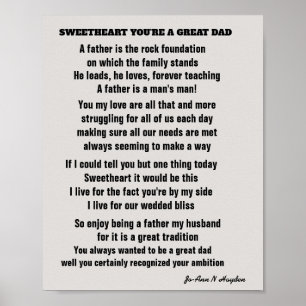 JE BENT EEN GROOT DIEPGEdicht. Poster