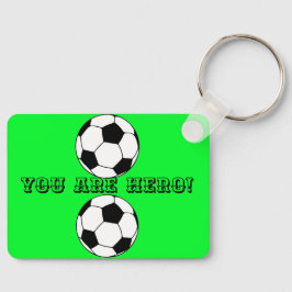 Je bent een held! sleutelhanger