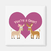 Je bent een hert! magneet (Voorkant)