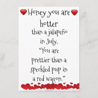 Je bent een hete baby informatiekaartje