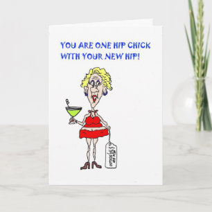 JE BENT EEN HEUPCHICK HEUPVERVANGENDE KAART