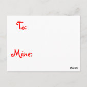 Je bent een Hoot Owls Briefkaart (Achterkant)