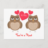 Je bent een Hoot Owls Briefkaart (Voorkant)