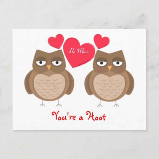 Je bent een Hoot Owls Briefkaart (Voorkant)