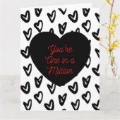 JE BENT ÉÉN IN DE MILJOEN KAART (Gele Bloem)