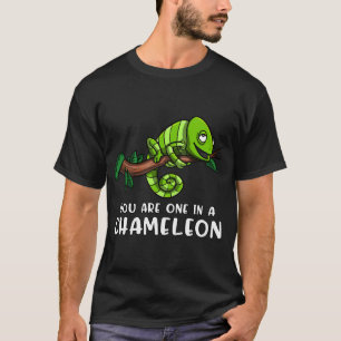 Je Bent Eén In Een Kameleon T-shirt
