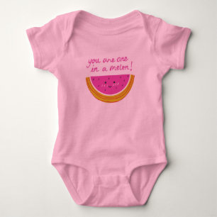"Je bent een in een meloen" Baby Bodysuit