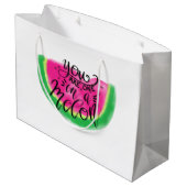 Je bent een in een Melon Groot Cadeauzakje (Achterkant Gekanteld)