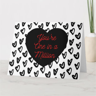 JE BENT EEN IN EEN MILJOEN KAART