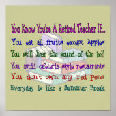 Je bent een in ruste leermeester als...Art Print (Voorkant)