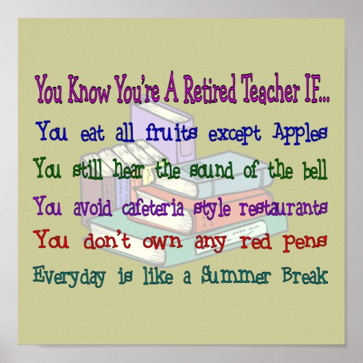 Je bent een in ruste leermeester als...Art Print (Voorkant)