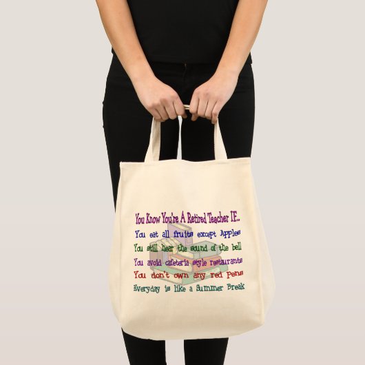Je bent een in ruste leermeester als.. tote bag (Voorkant (product))