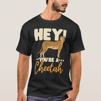 Je bent een jachtluipaard in het wild dierenverzor t-shirt