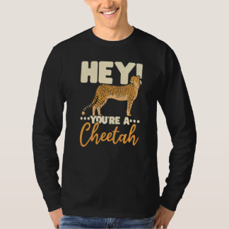 Je bent een jachtluipaard in het wild dierenverzor t-shirt