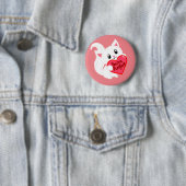 Je bent een kat ronde button 5,7 cm (In situ)