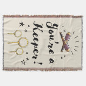 Je bent een keeper deken (Voorkant)