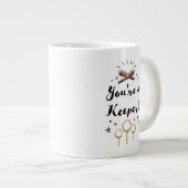 Je bent een keeper grote koffiekop (Voorkant rechts)